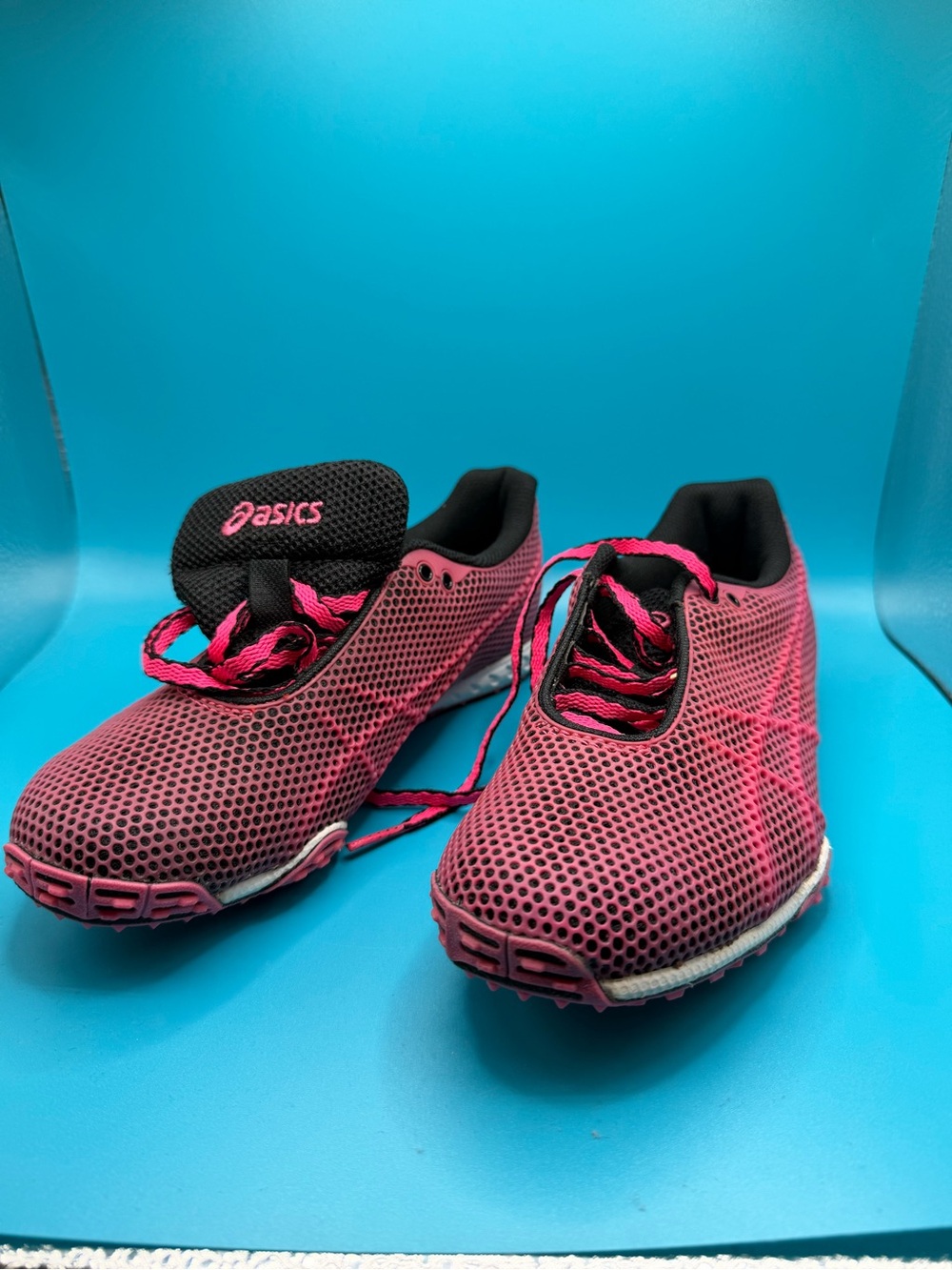 ASICS Women’s Hot Pink Mesh Athletic Shoes